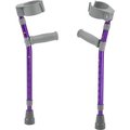 Drive Medical Drive Medical Pediatric Forearm Crutches, Small, Wizard Purple, Pair FC100-2GP